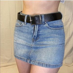 Brandy Melville jean skirt